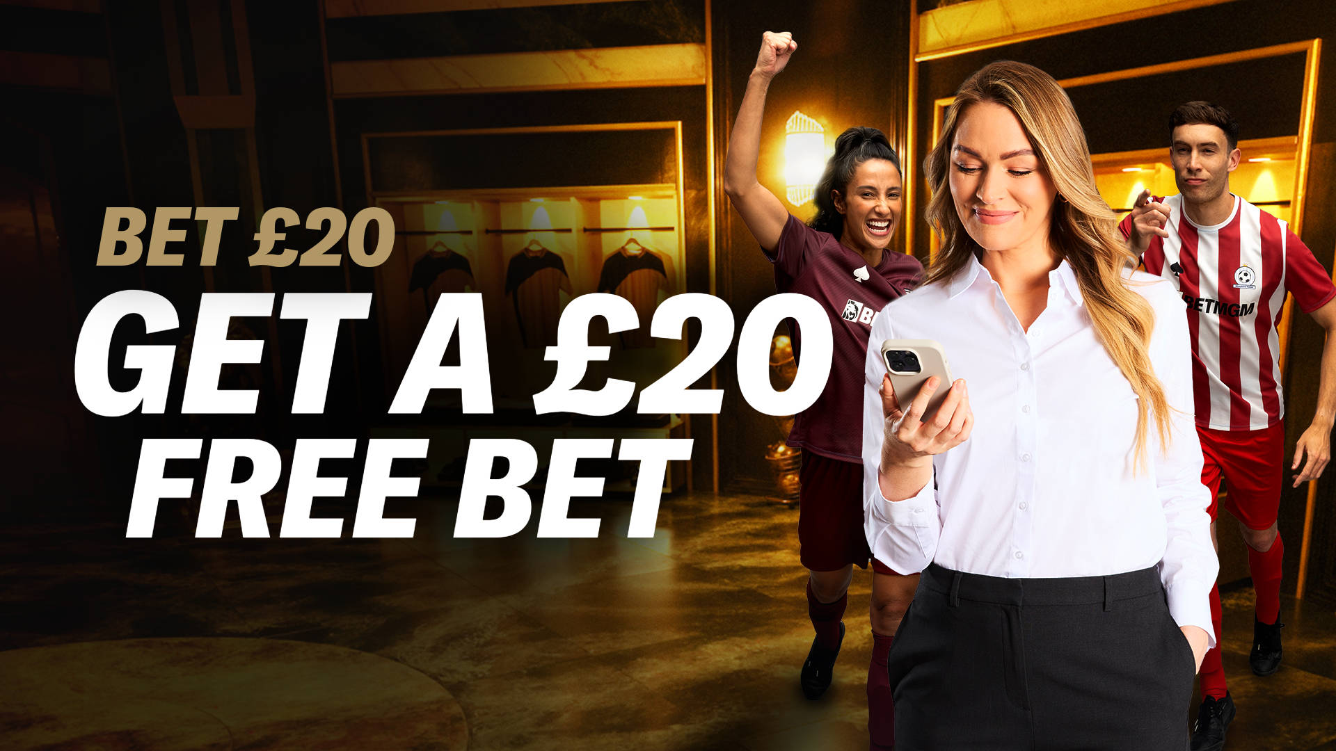 £20 FREE BET FIT FOR SPORTS