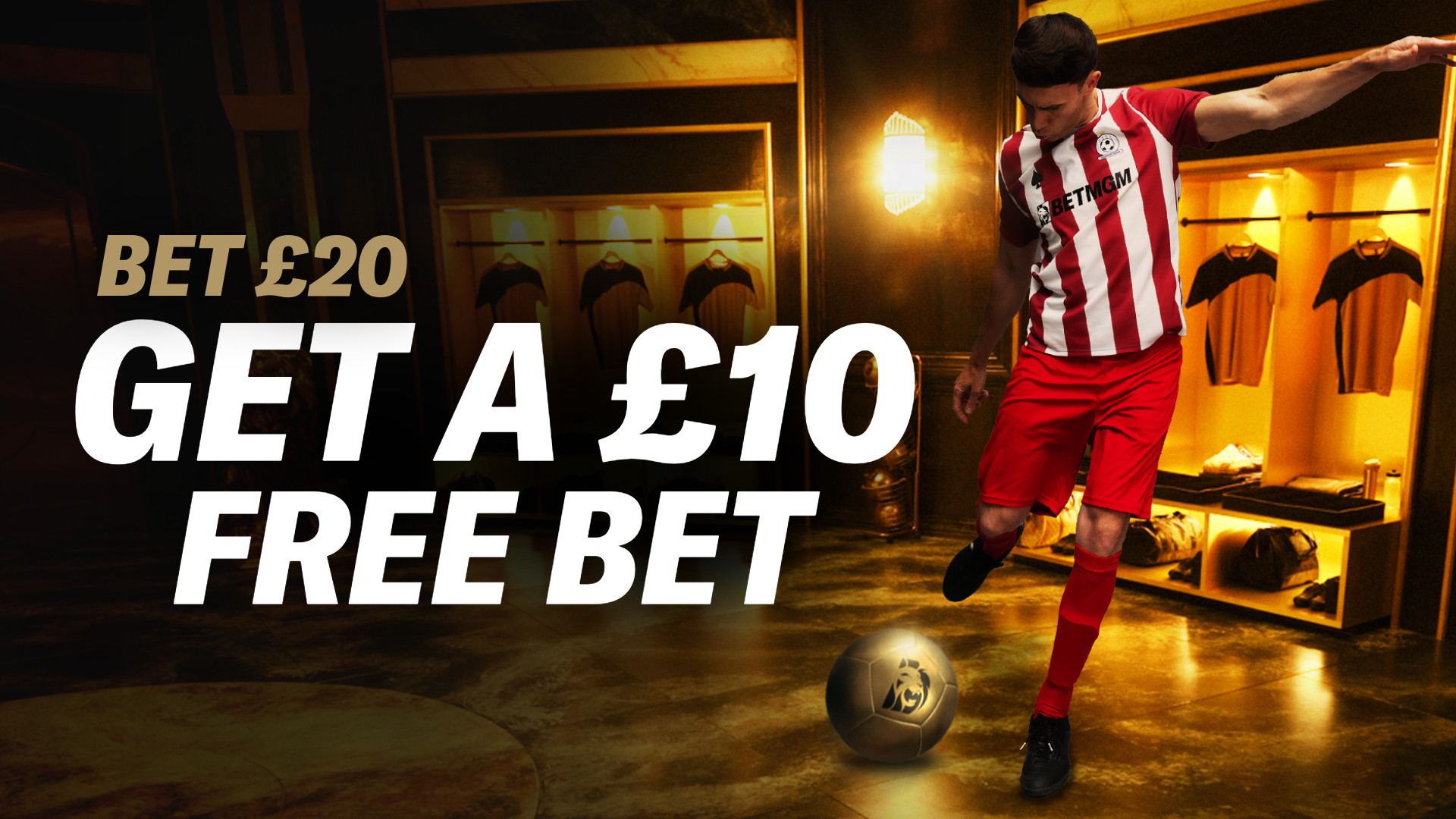 GET A £10 FREE BET