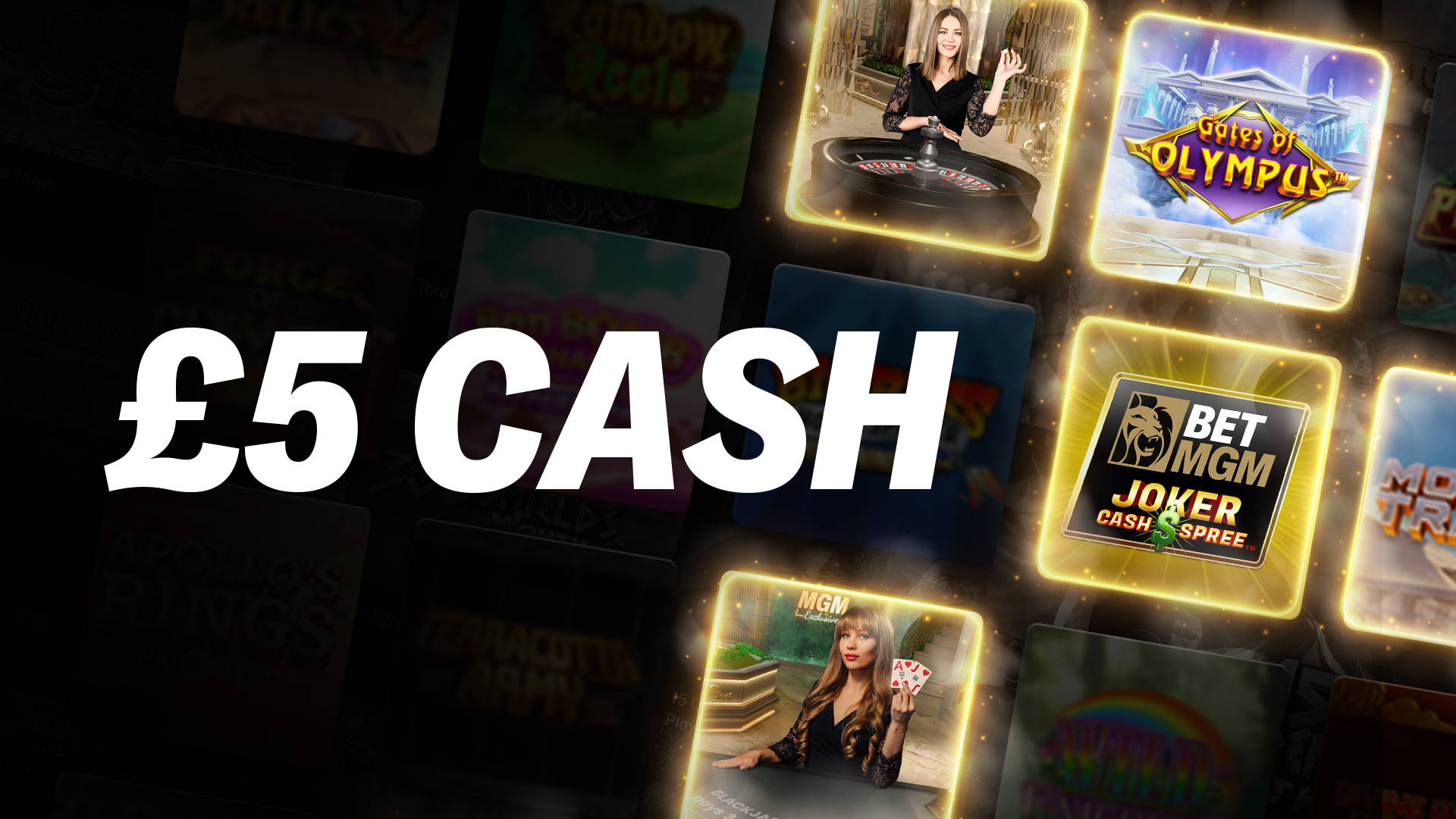 WAGER FOR £5 CASH