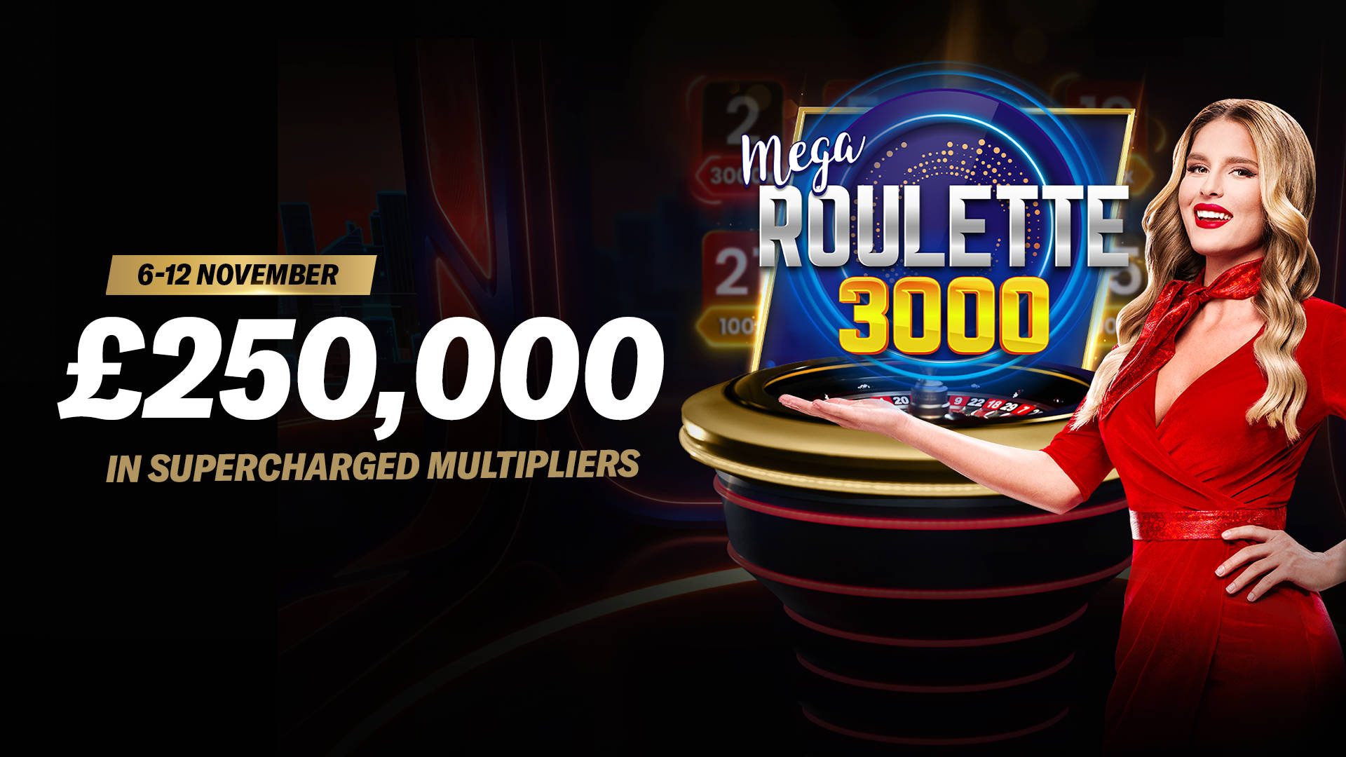 MEGA ROULETTE 3000 PRIZE DROPS