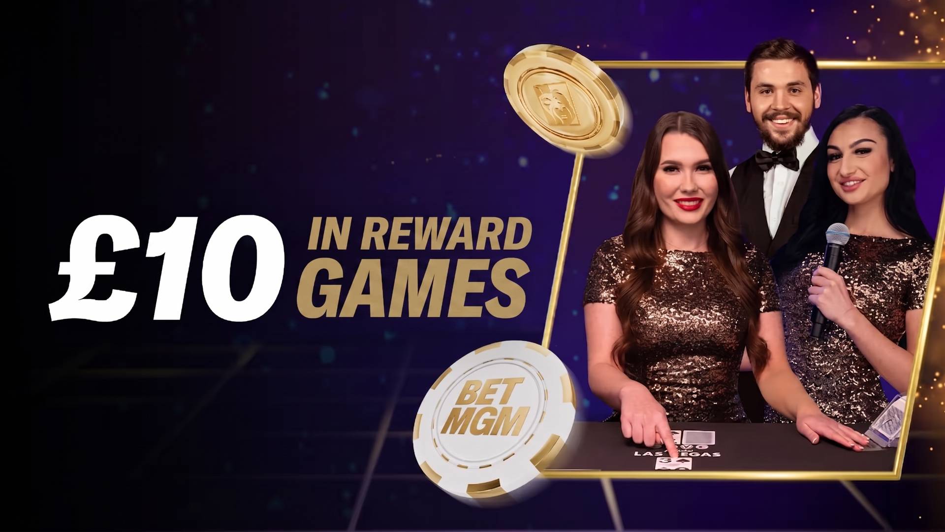 Wager for £10 in Reward Games