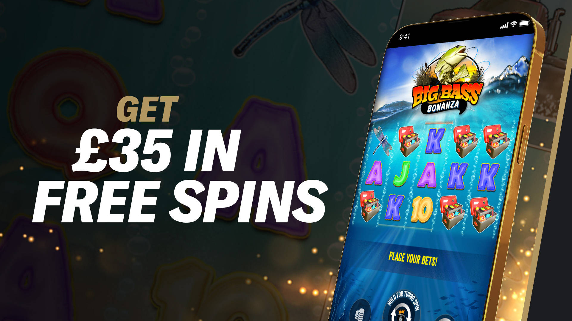 35 EXCLUSIVE FREE SPINS