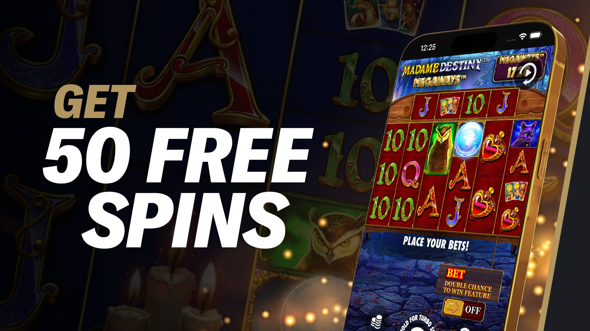 EXCLUSIVE FREE SPINS OFFER