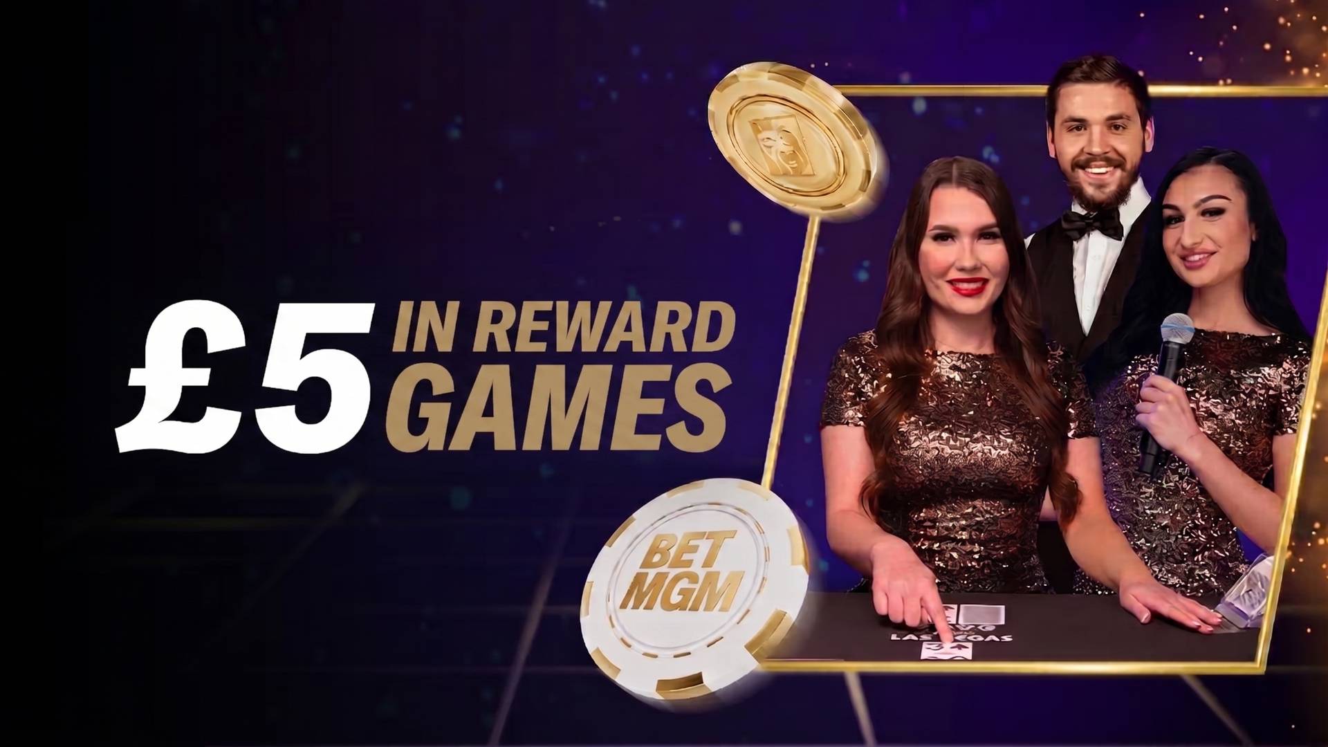 Wager for £5 in Reward Games