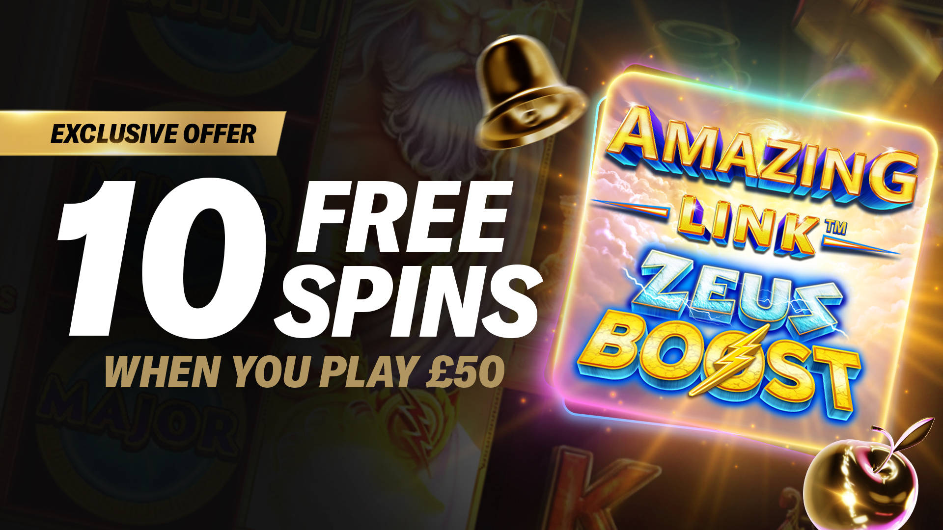 Amazing Link Zeus Boost slot game
