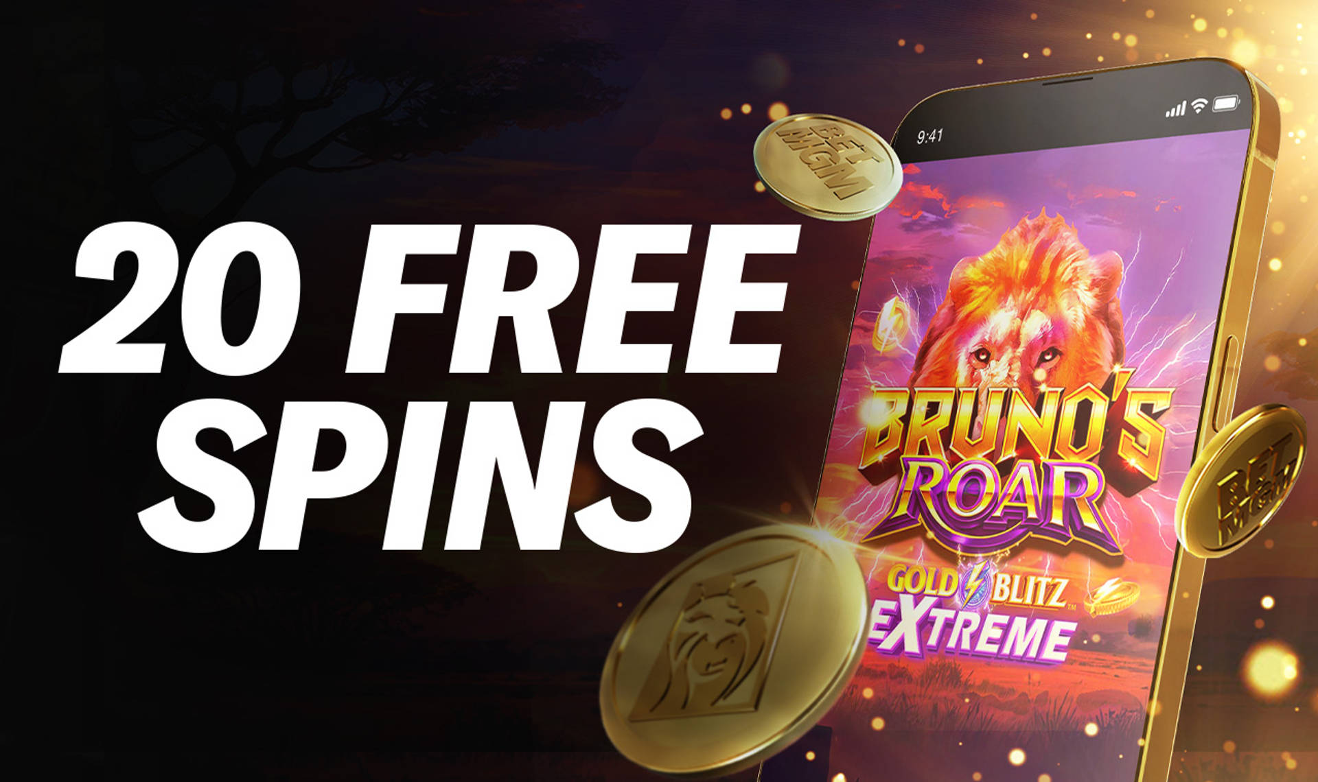 20 FREE SPINS