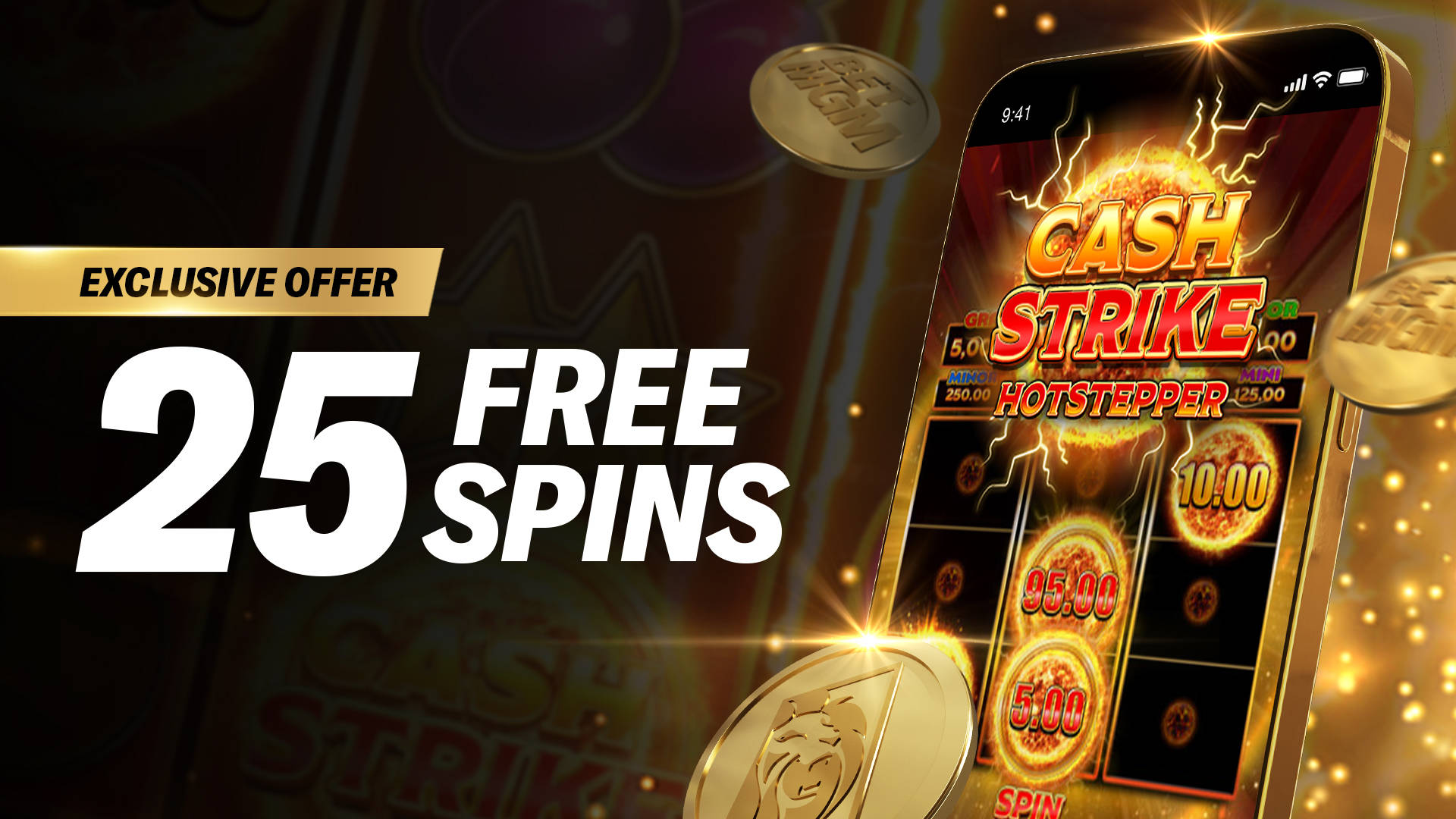 HOTSTEP YOUR WAY TO 25 FREE SPINS