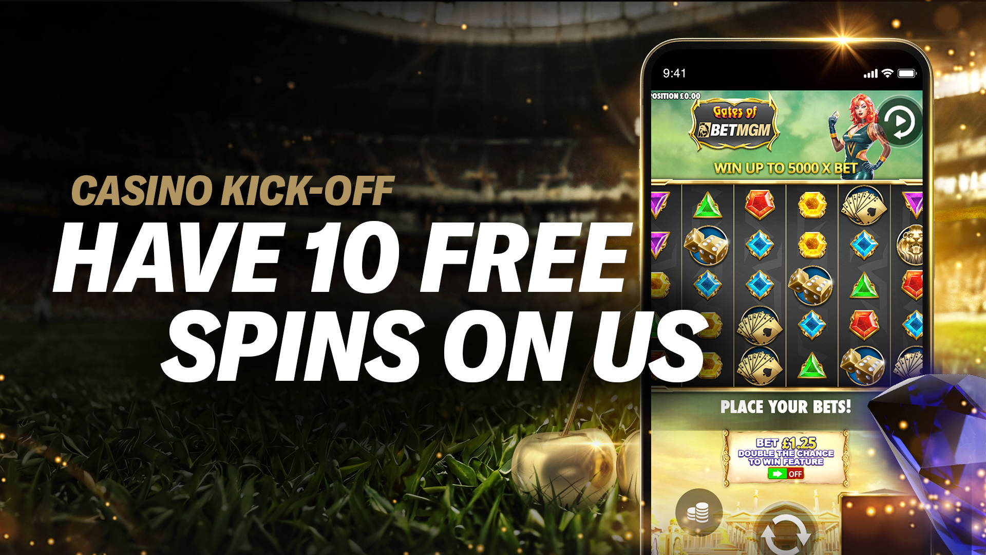 CASINO KICK-OFF