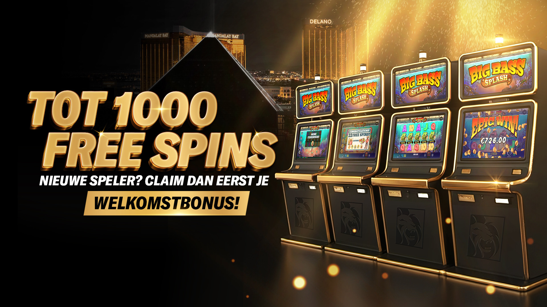 Tot 1000 Free Spins. Nieuwe speler? Claim dan eerst de Welkomstbonus! Mobiele game Big Bass Splash.