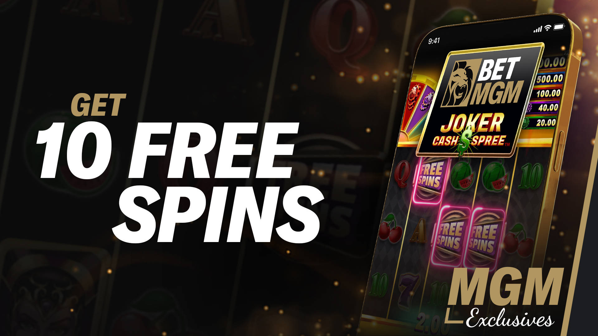 EXCLUSIVE CASINO OFFER