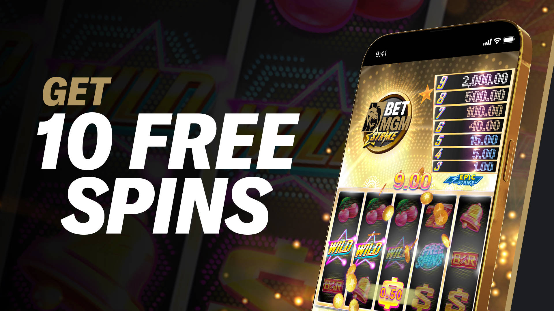 EXCLUSIVE FREE SPINS OFFER