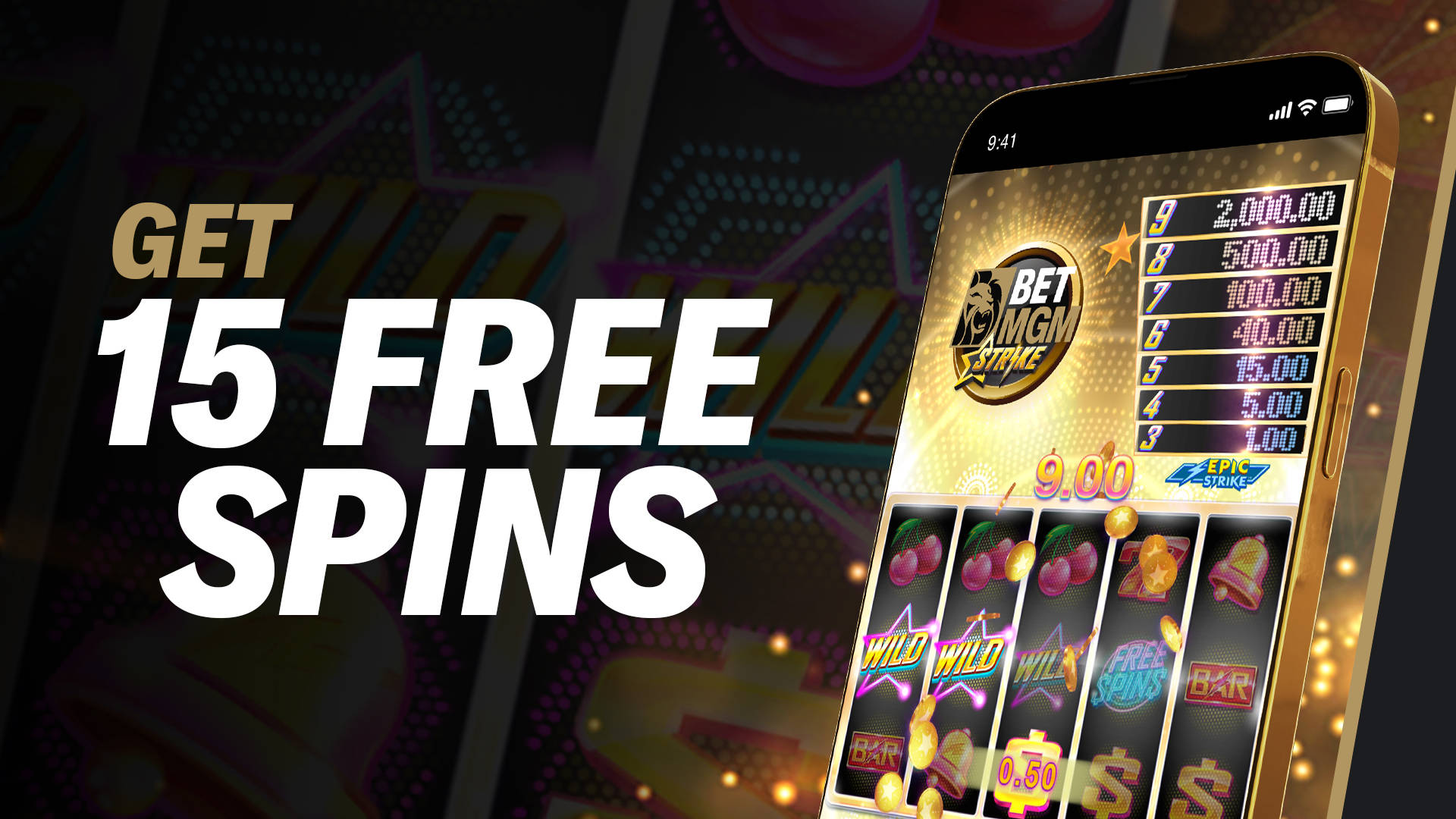 EXCLUSIVE FREE SPINS OFFER
