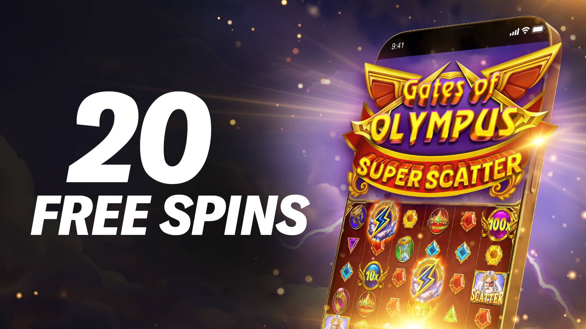 SUPER SCATTER FREE SPINS