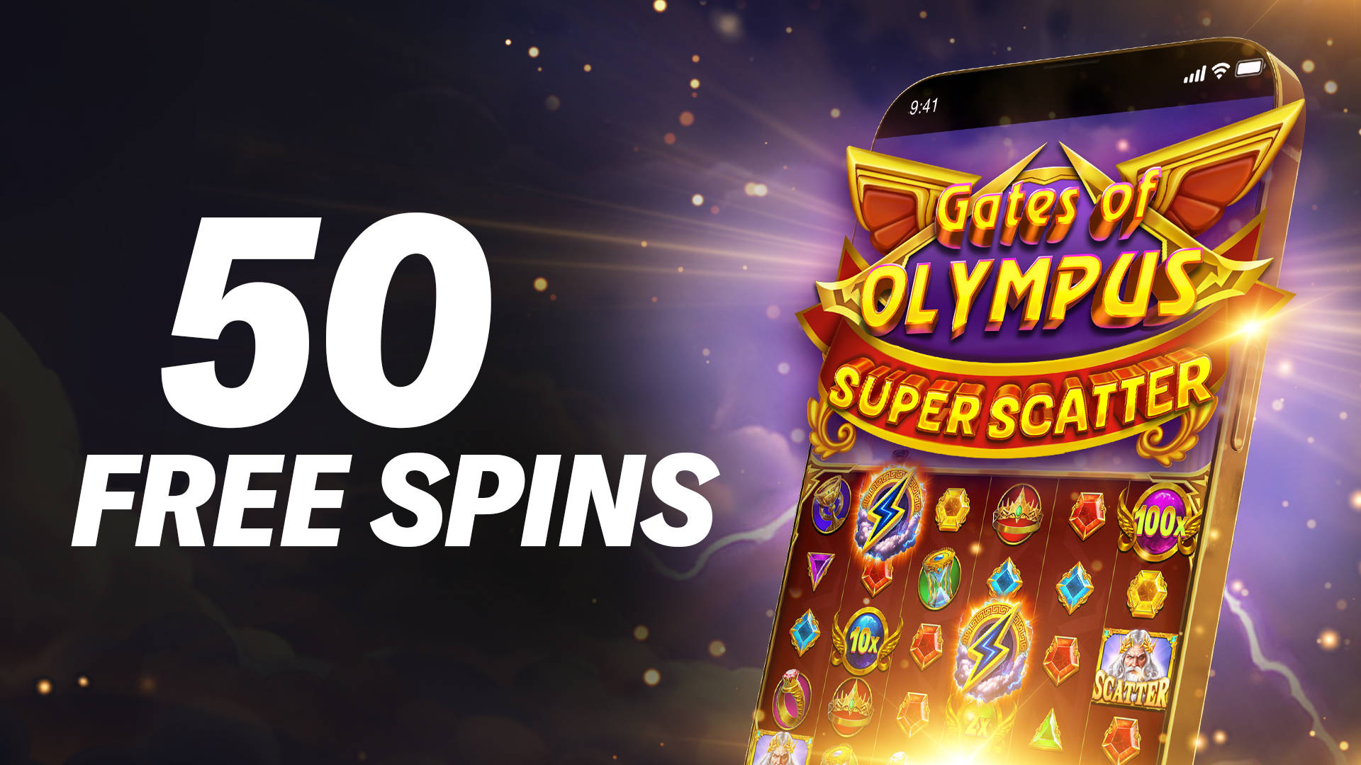 SUPER SCATTER FREE SPINS