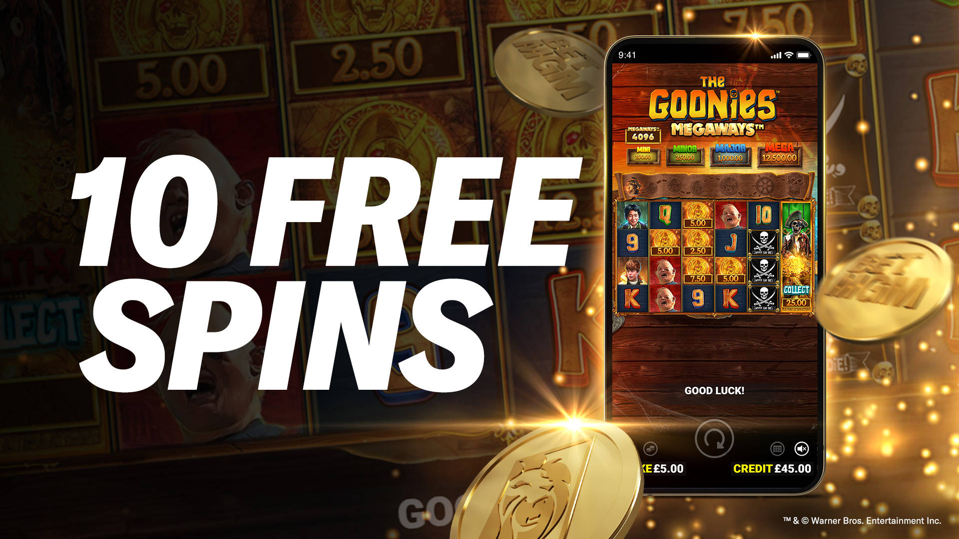 THE GOONIES MEGAWAYS FREE SPINS