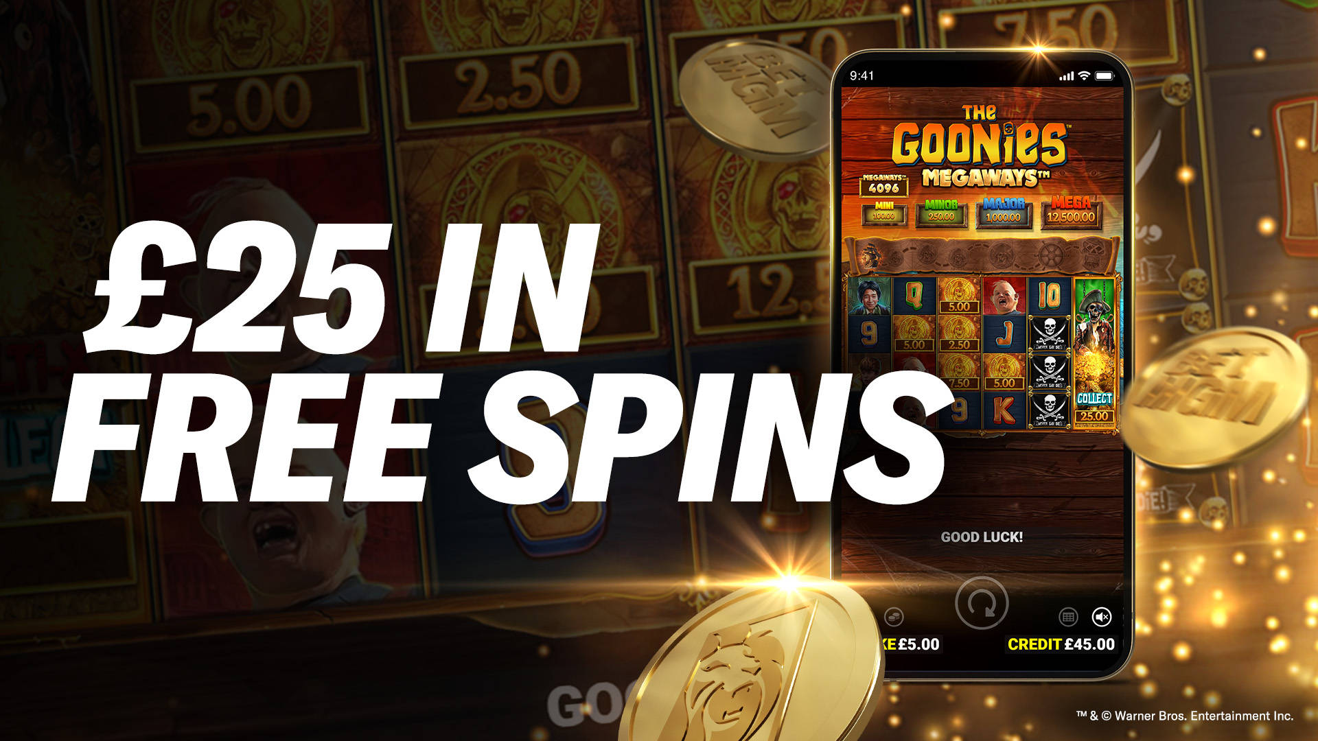 THE GOONIES MEGAWAYS FREE SPINS