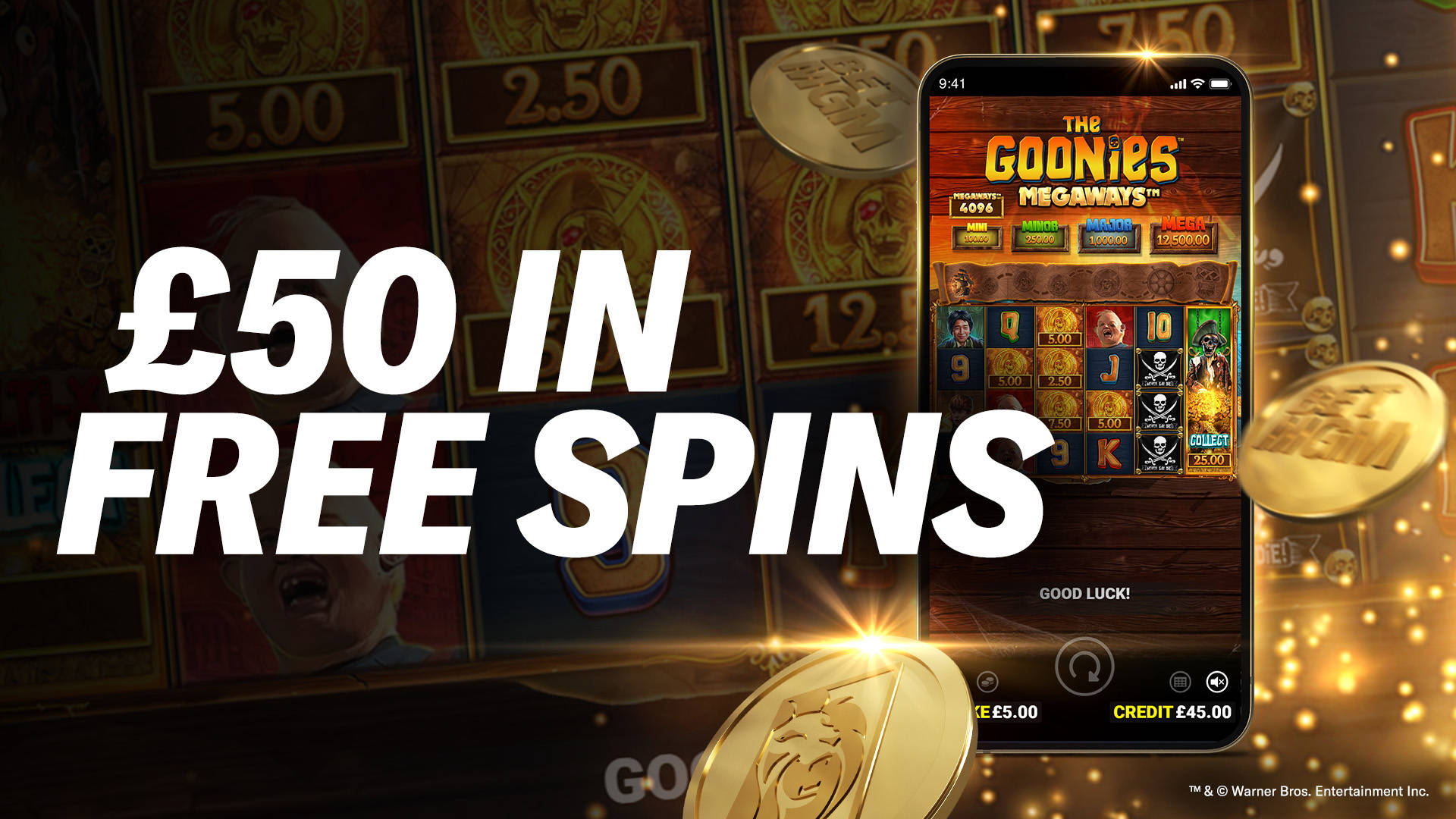 THE GOONIES MEGAWAYS FREE SPINS
