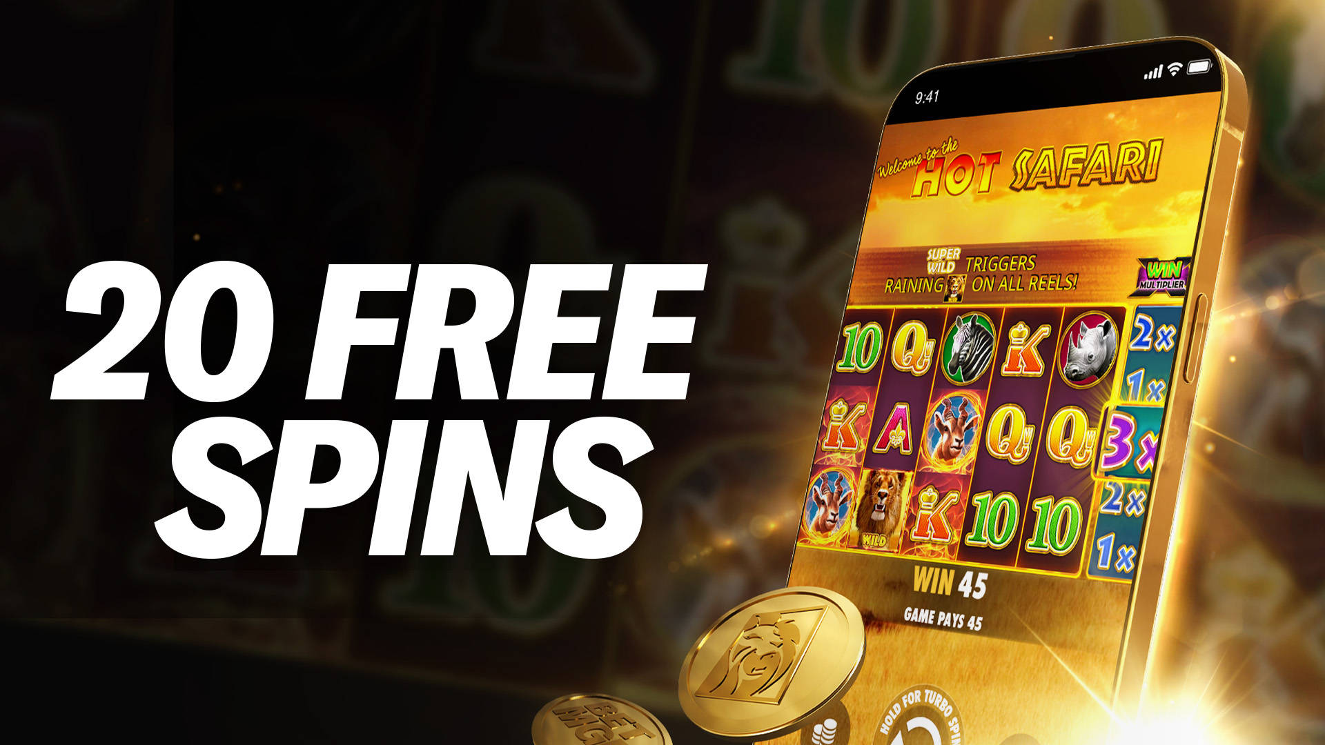 HOT SAFARI FREE SPINS