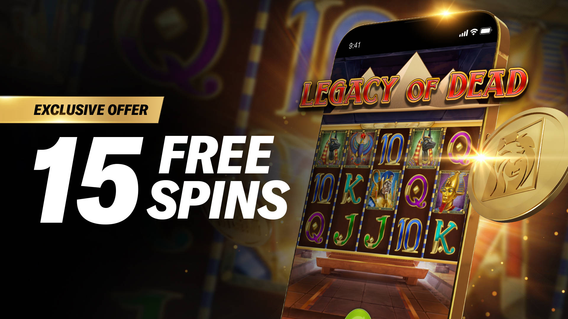 LEGACY OF DEAD FREE SPINS
