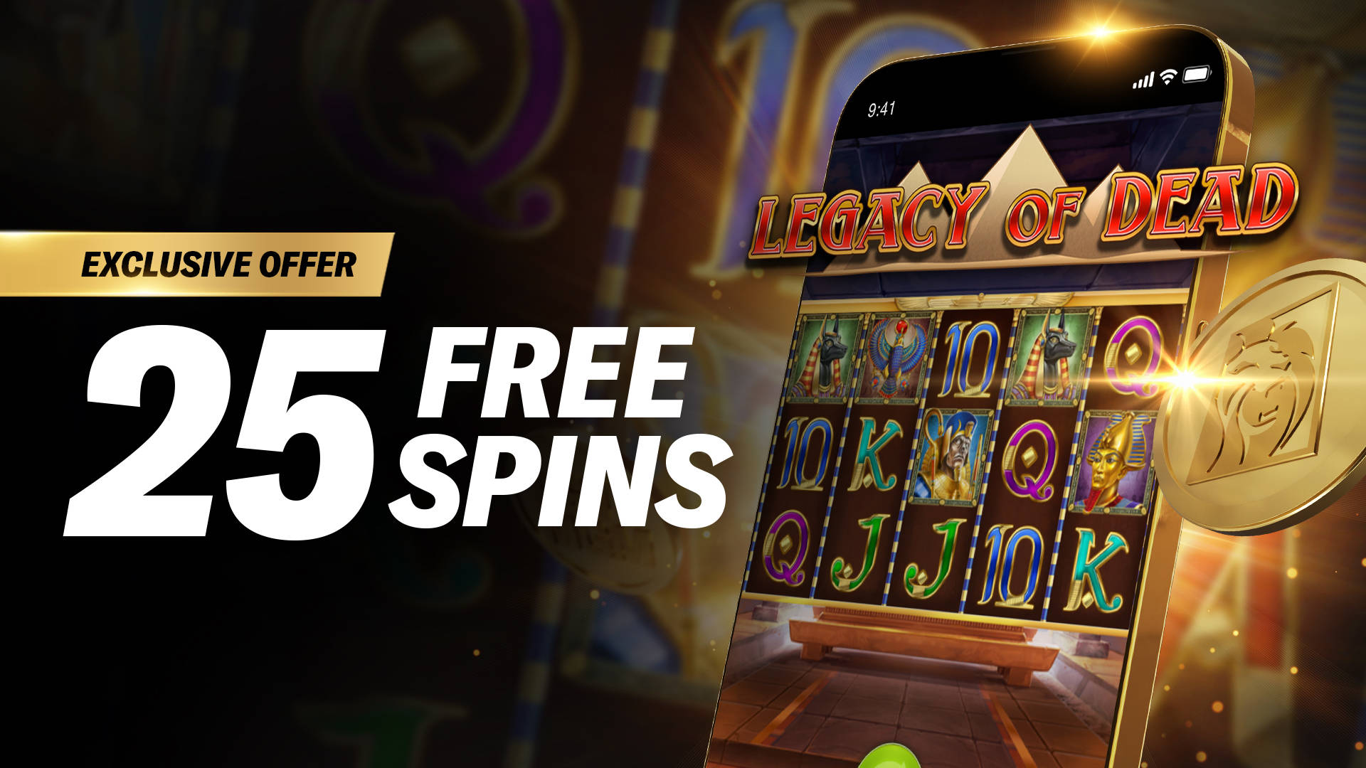 LEGACY OF DEAD FREE SPINS