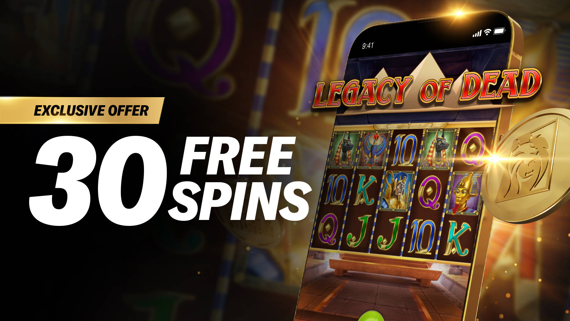 LEGACY OF DEAD FREE SPINS