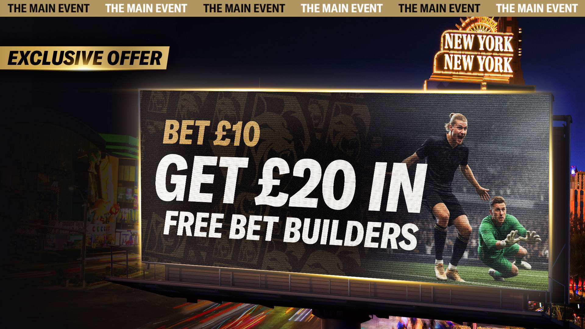 Claim your £20 in Free Bet Builders