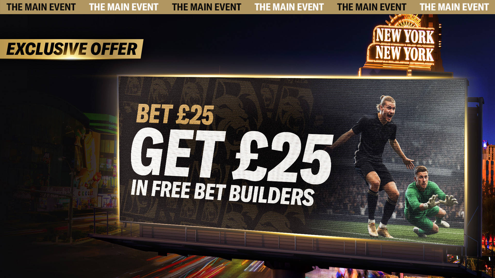 Claim your £25 in Free Bet Builders