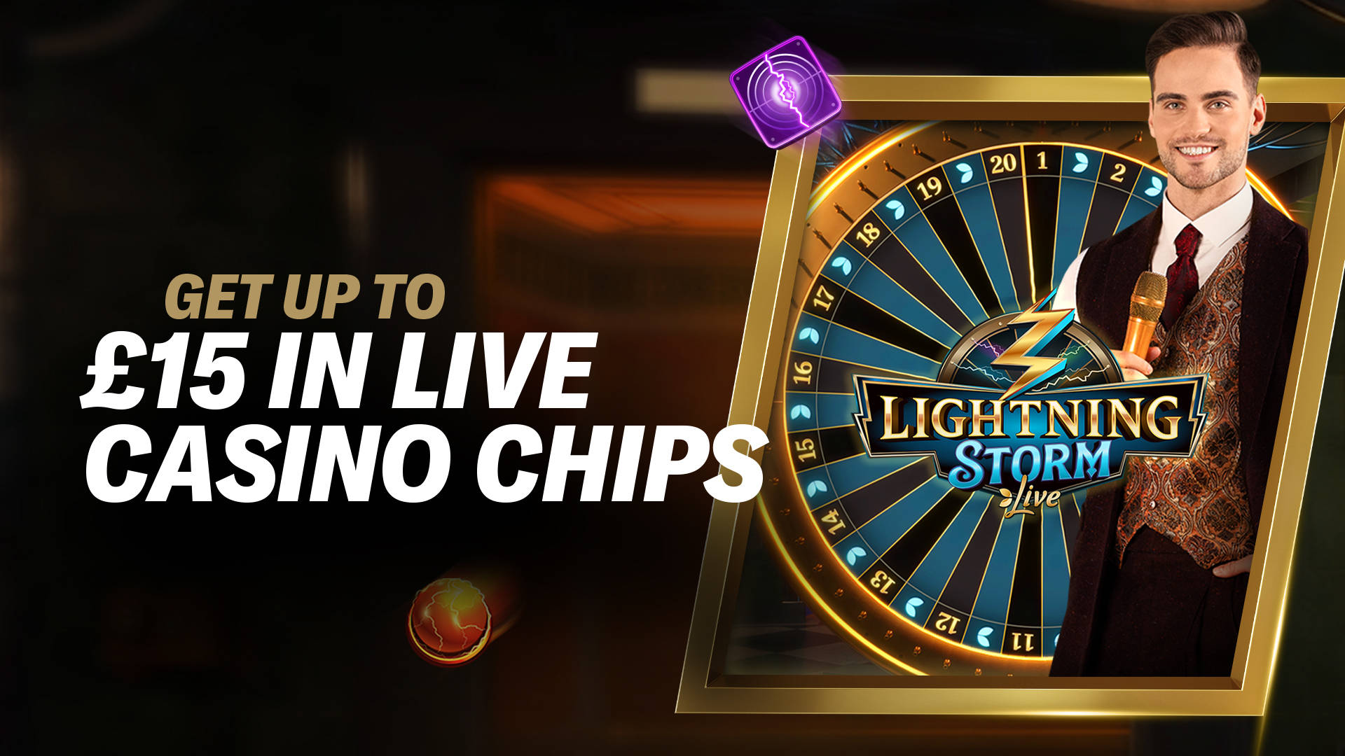 LIVE CASINO CHIPS FOR LIGHTNING STORM LIVE