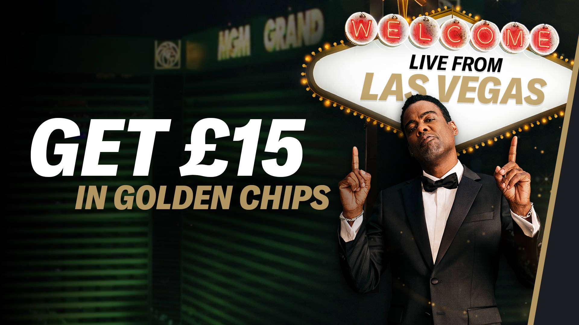 £15 IN GOLDEN CHIPS