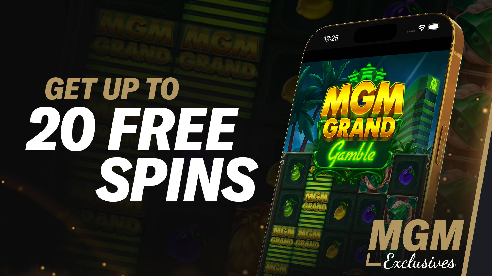 EXCLUSIVE FREE SPINS OFFER