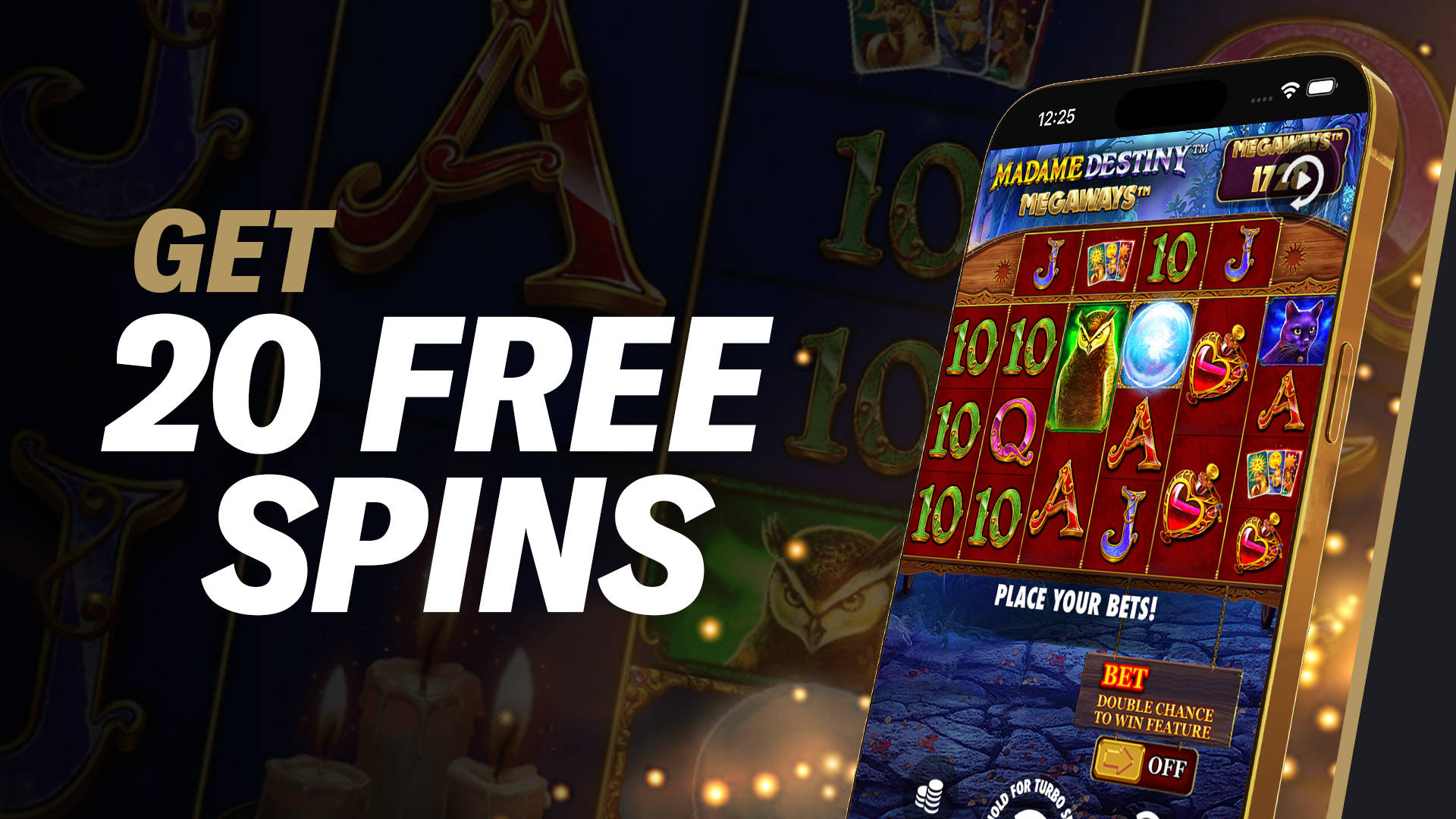 EXCLUSIVE FREE SPINS OFFER