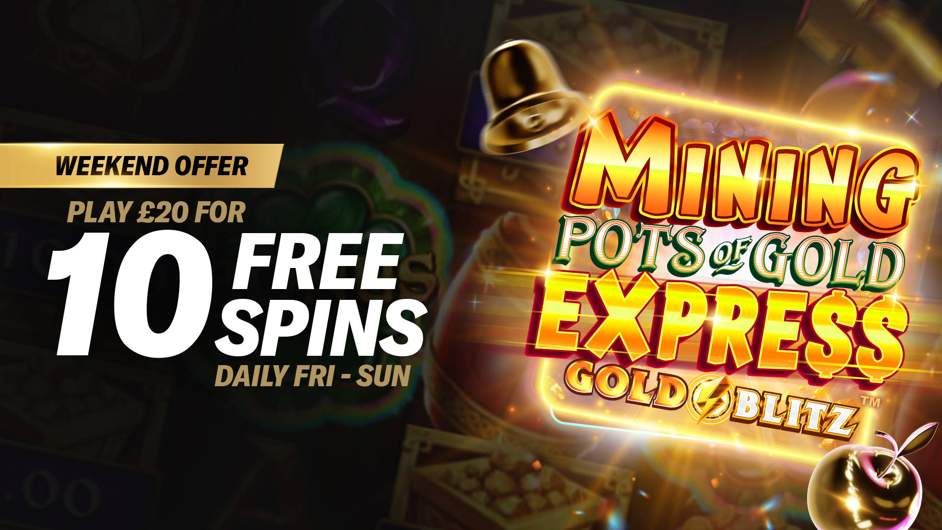 NEXT STOP: UP TO 30 FREE SPINS
