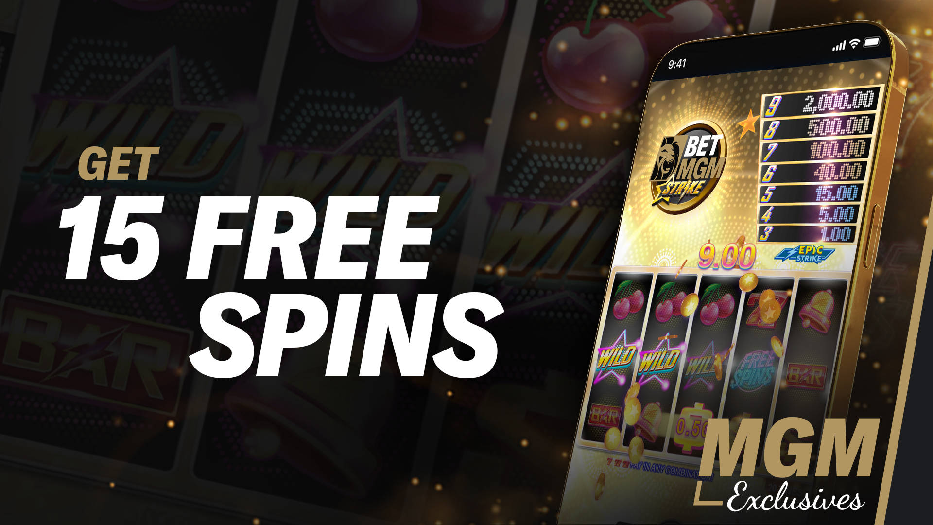 BETMGM STRIKE FREE SPINS