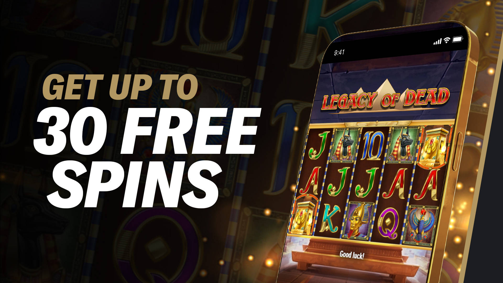 EXCLUSIVE FREE SPINS OFFER