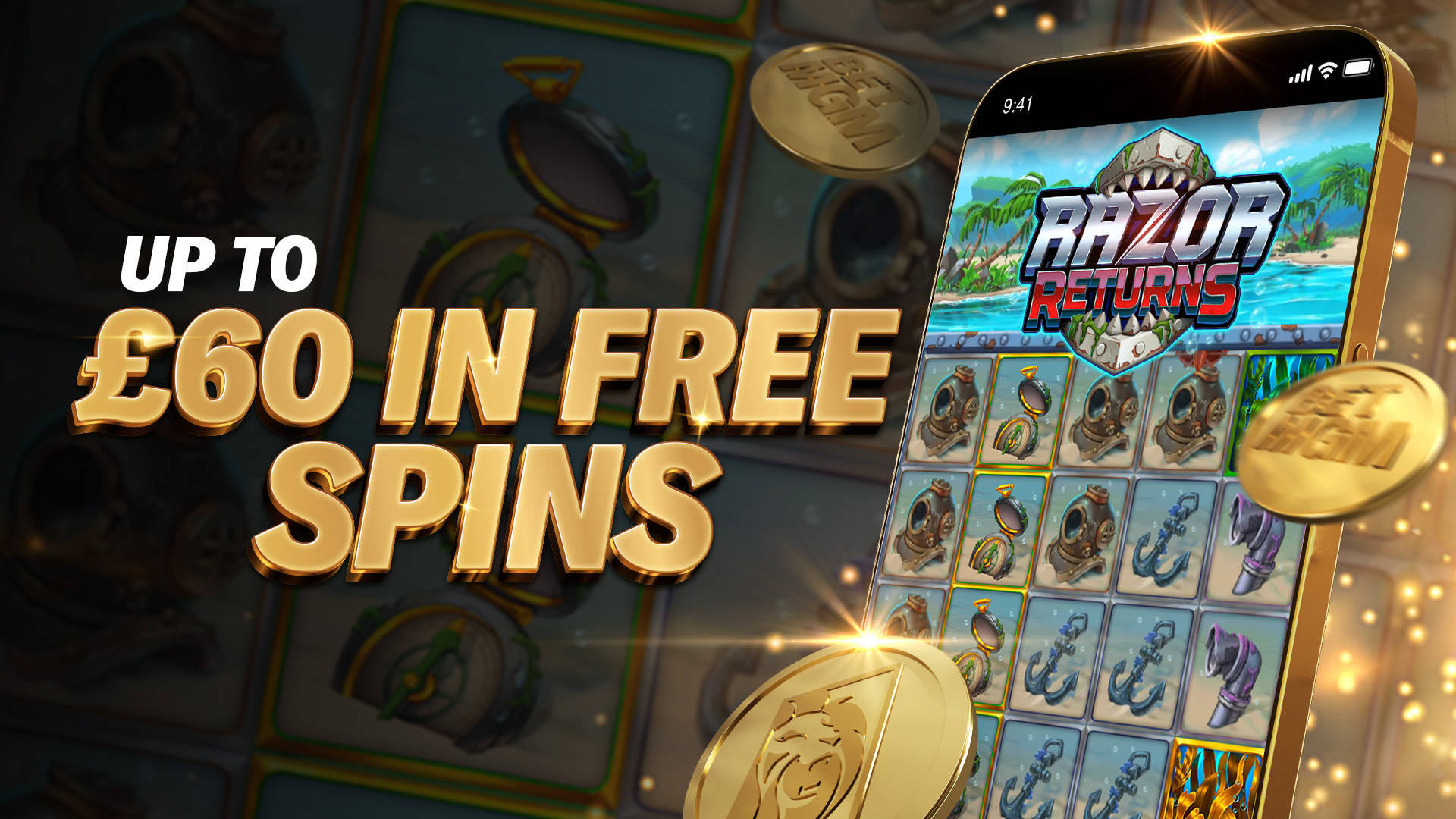 RAZOR RETURNS FREE SPINS