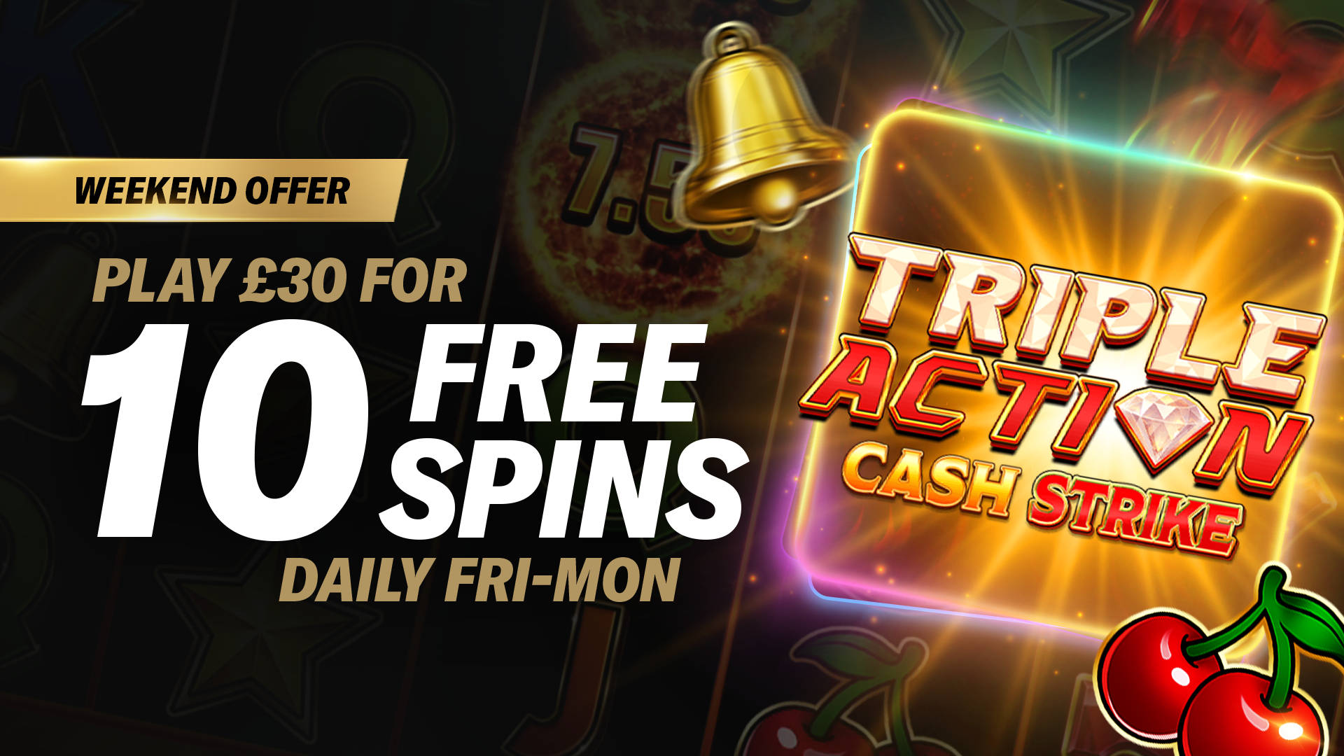 SUPERNOVA FREE SPINS WEEKEND