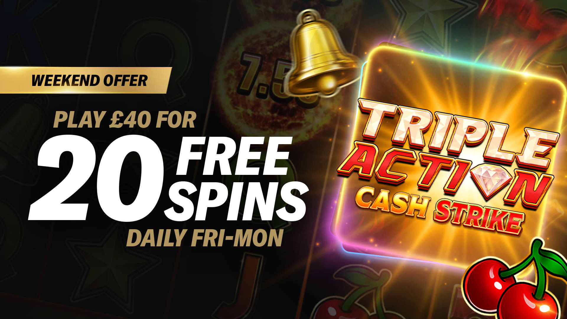 SUPERNOVA FREE SPINS WEEKEND