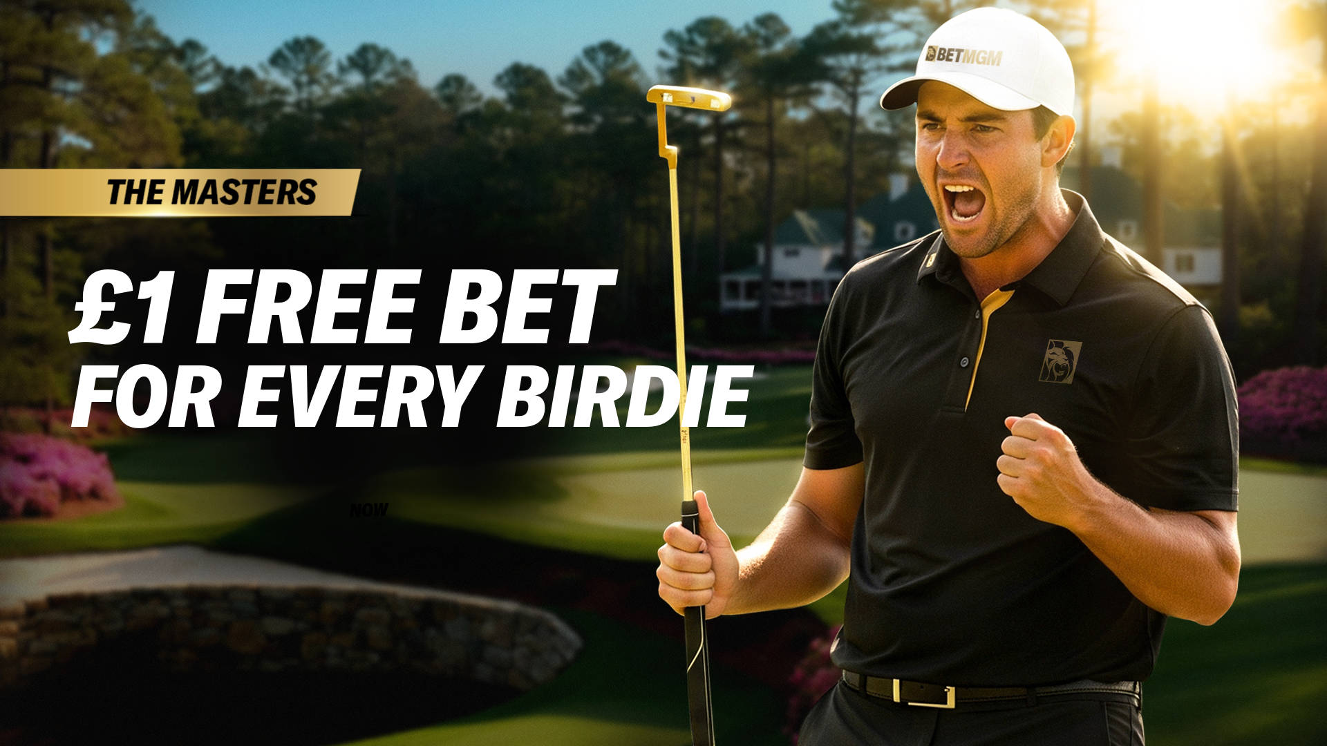 £1 FREE BET FOR EVERY FIRST ROUND BIRDIE