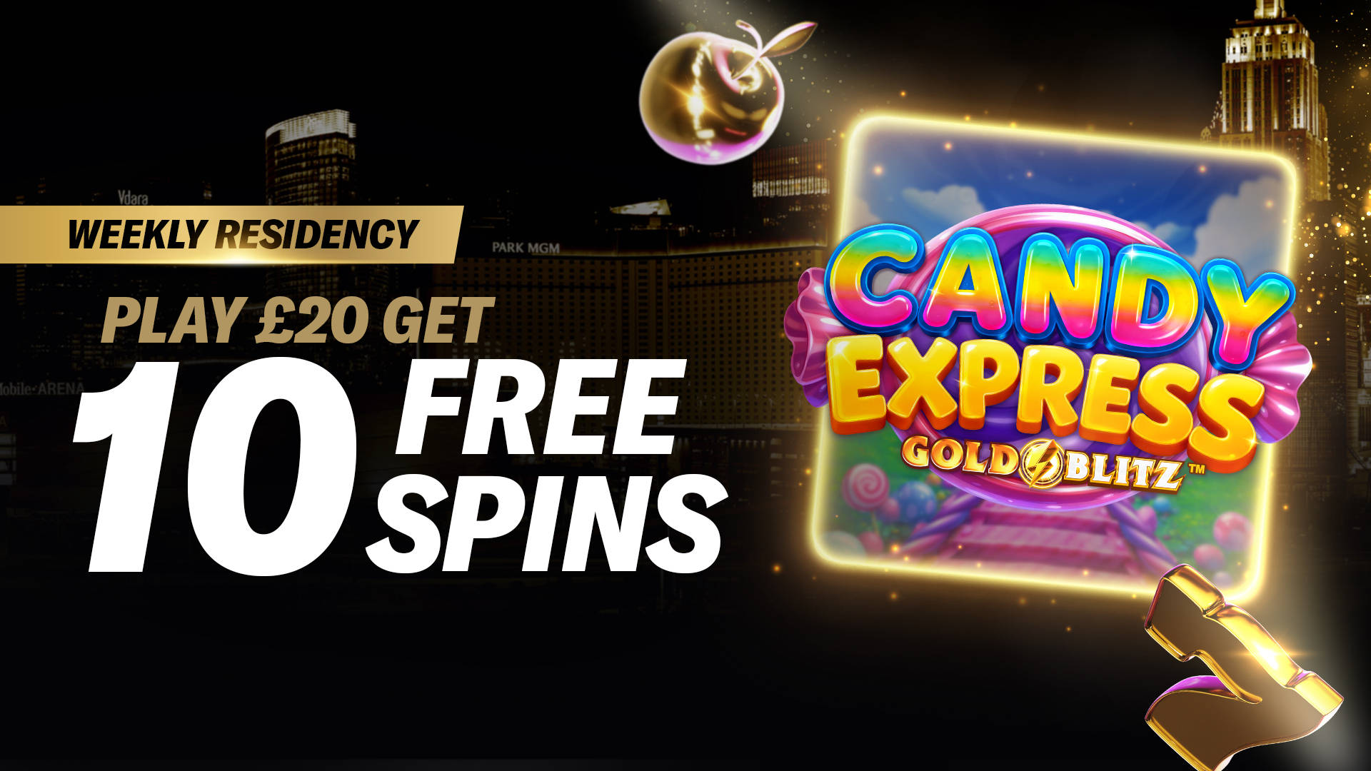 WEEKLY RESIDENCY FREE SPINS