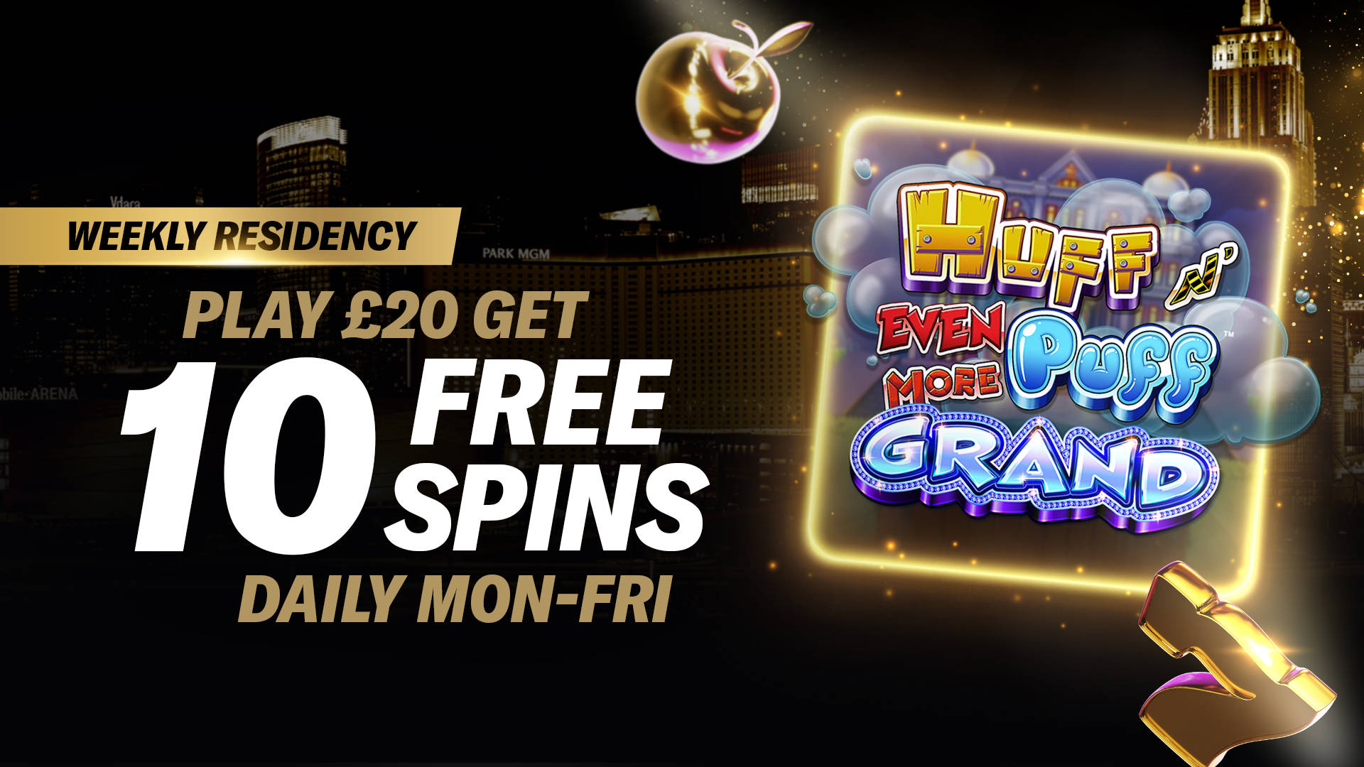 Weekly Residency Free Spins