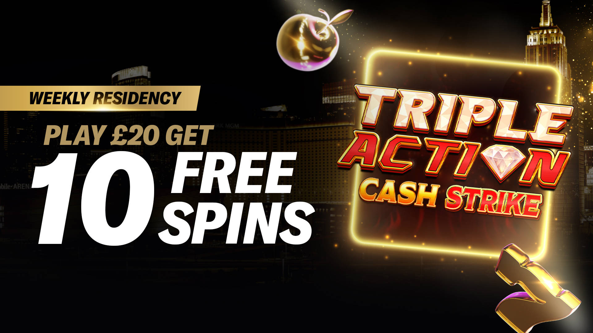 Weekly Residency Free Spins