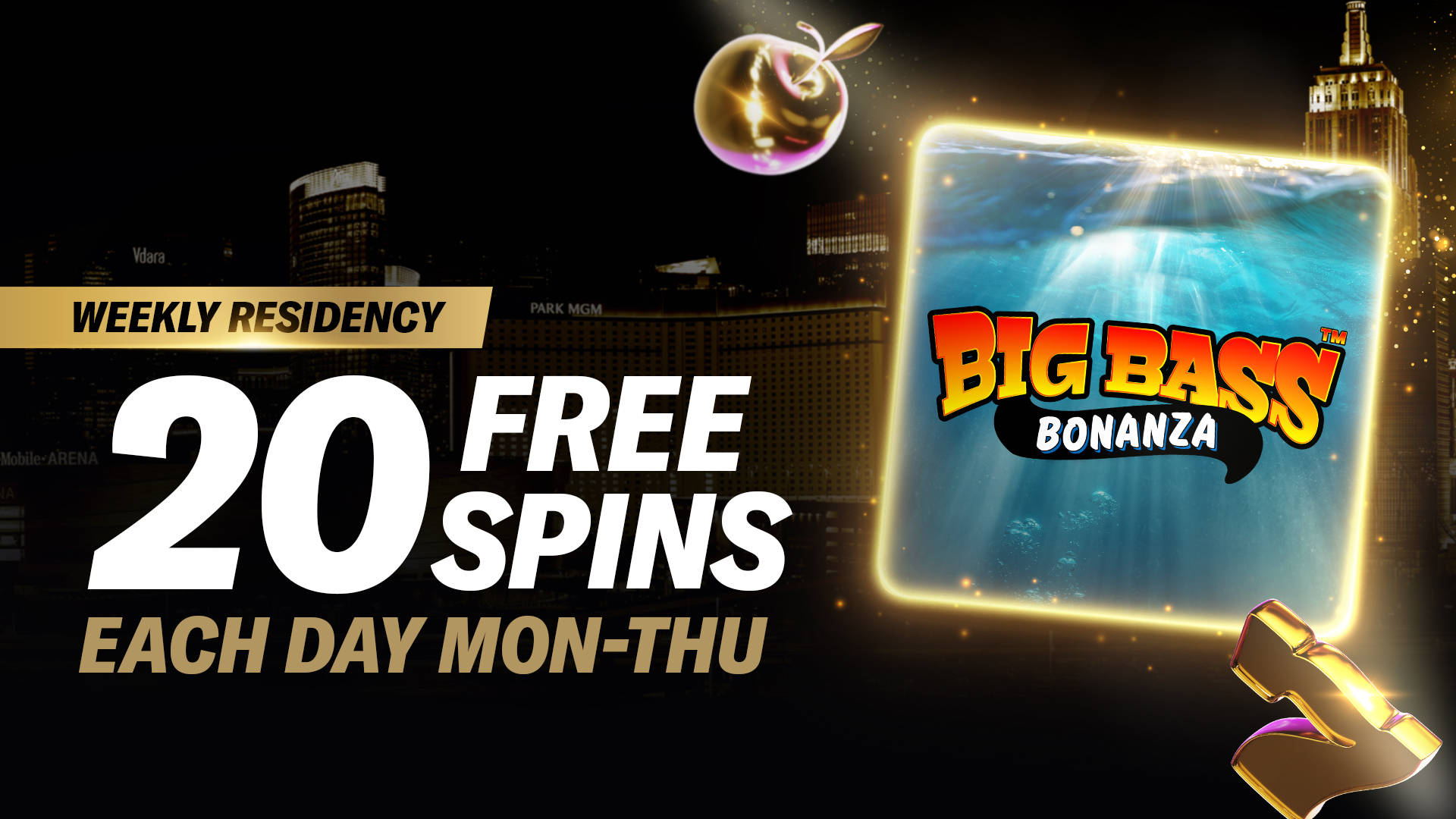 Weekly Residency Free Spins