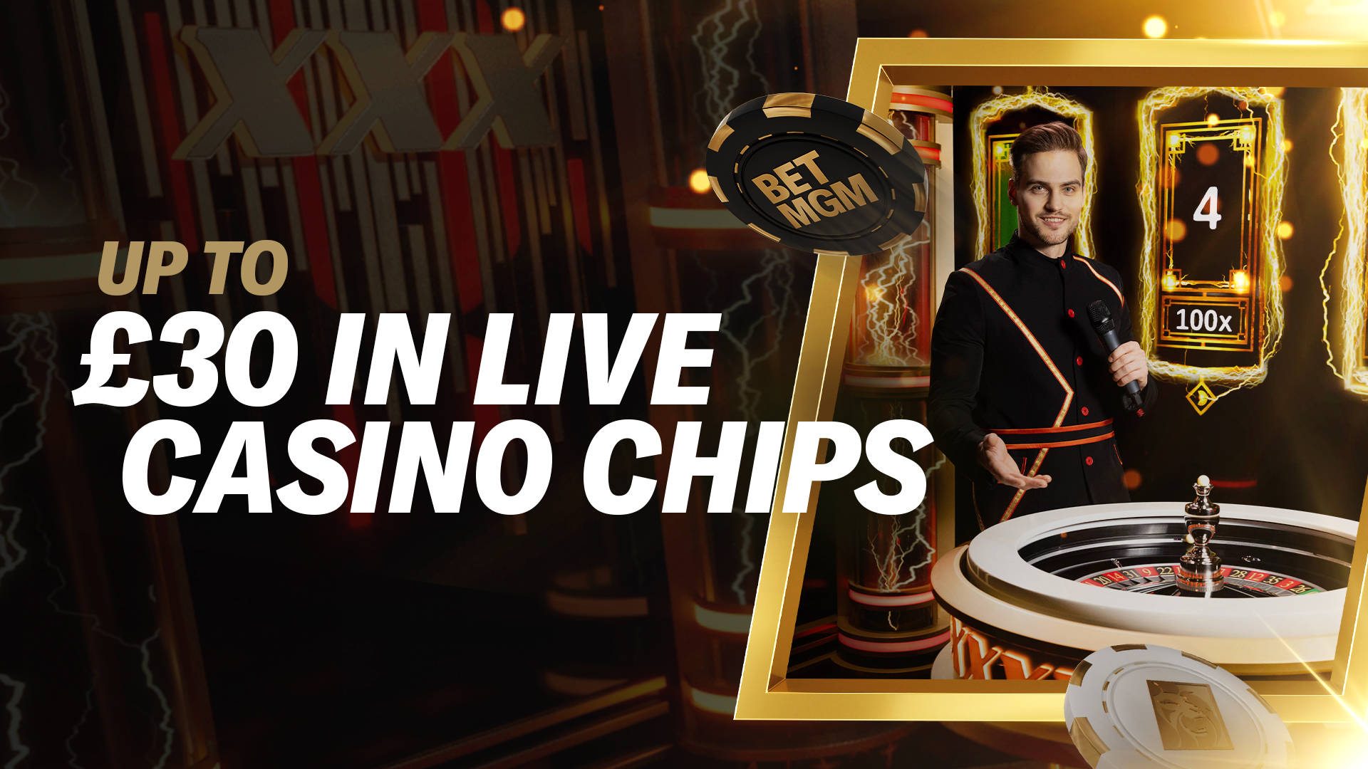 EXCLUSIVE LIVE CASINO OFFER