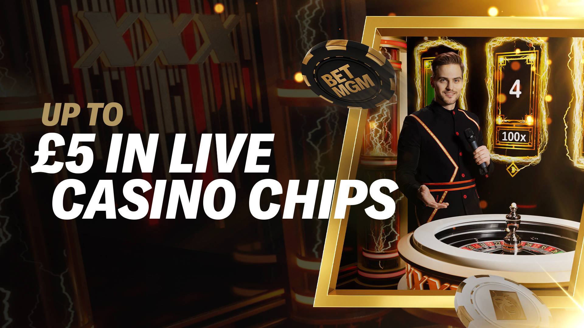 EXCLUSIVE LIVE CASINO OFFER