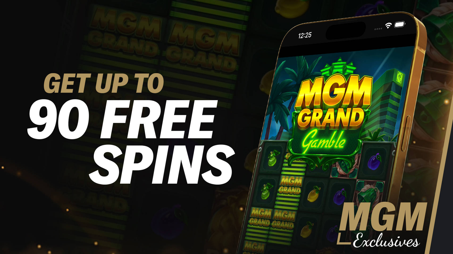 UP TO £15 & 90 FREE SPINS