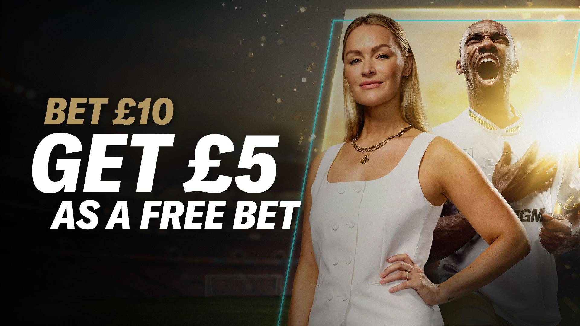 GET A £5 FREE BET ON ANY SPORT