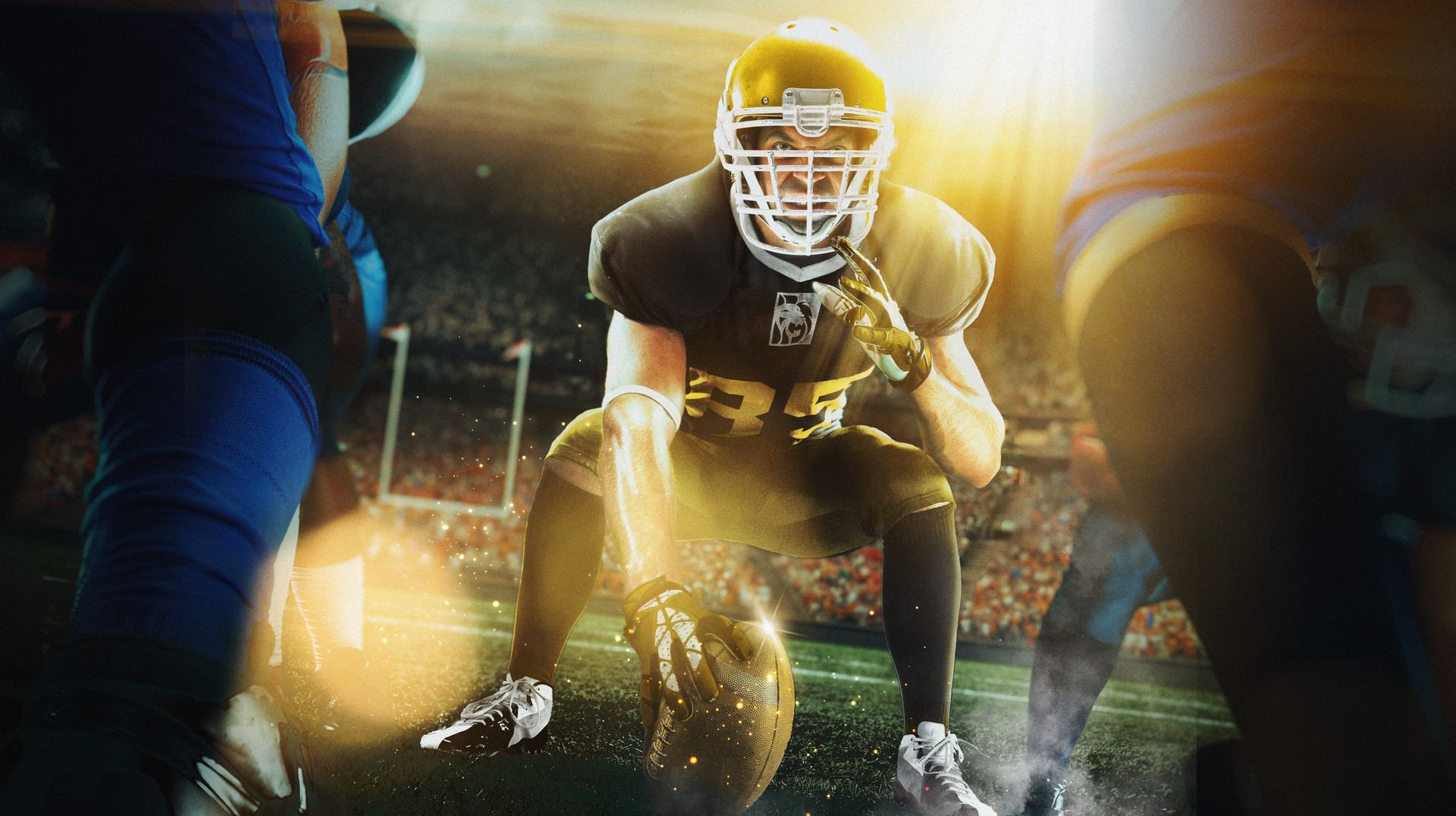 NFL player ready to restart play