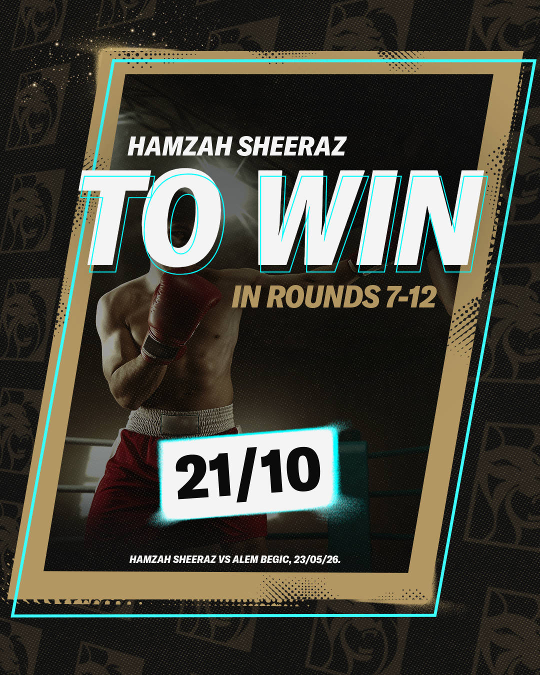 Sheeraz to win