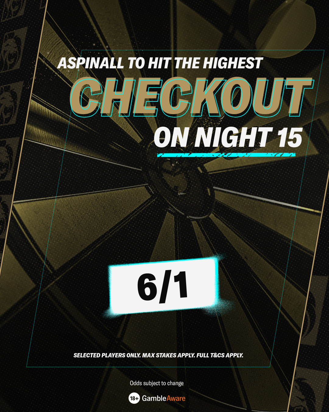 Aspinall Highest Checkout