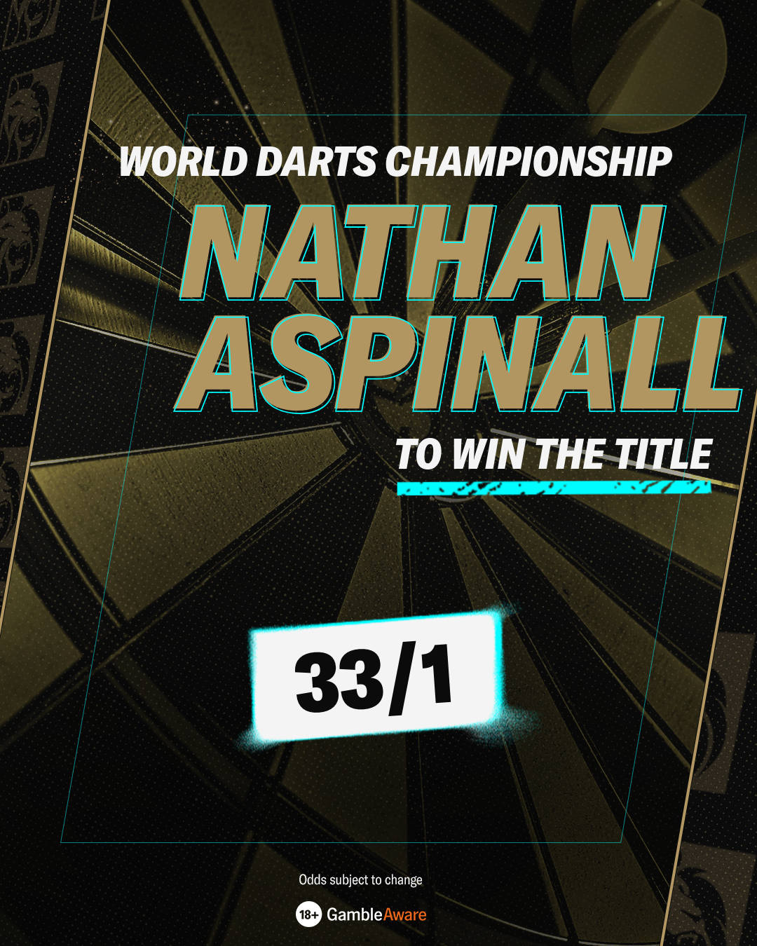 Aspinall to win odds